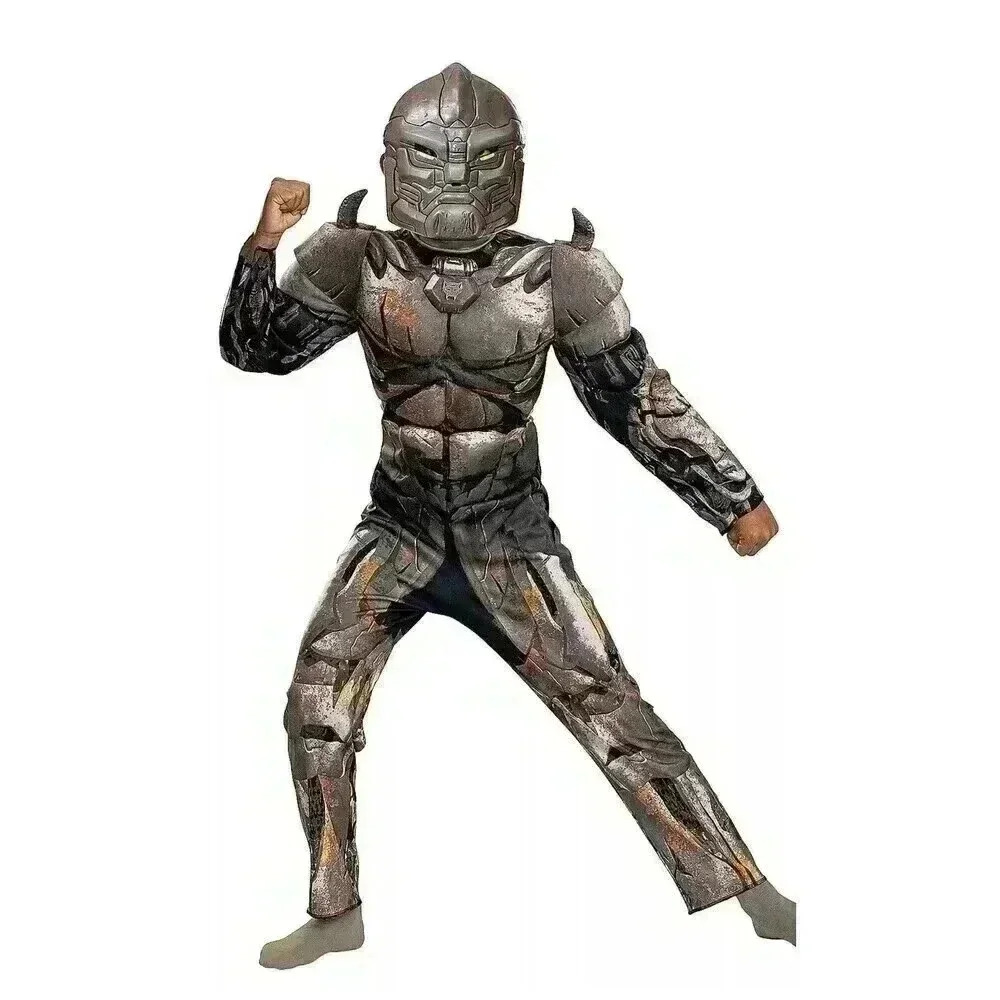 NWT Rhinox Transformers Halloween Costume Rise of Beasts Boys Medium 8 Cosplay